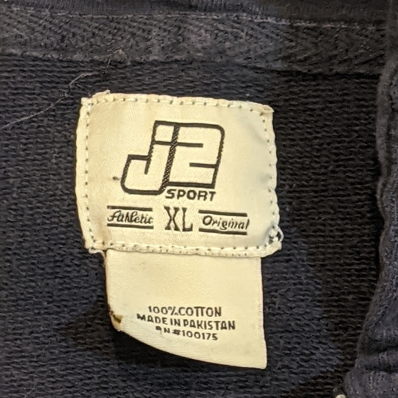 Michigan Wolverines Full Zip Hoodie Distressed Men's XL - Picture 4 of 10